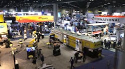 Nearly 400 exhibitors filled 500,000 sq. ft. of exhibition space in the center&rsquo;s south concourse with the latest in transportation equipment and technology.