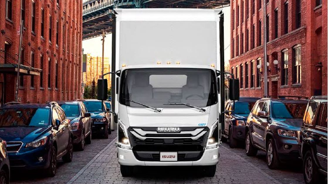 Isuzu Unveils First Electric Truck Fleetowner 3008