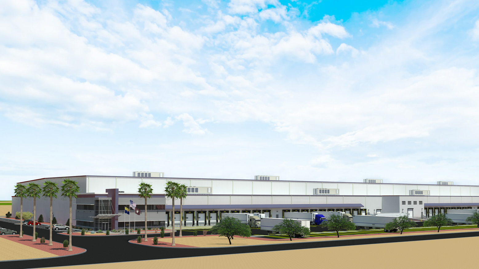 The Phoenix cold storage location will include a fully convertible freezer and cooler facility designed to support regional distribution, import/export activity, and high-volume throughput handling services.