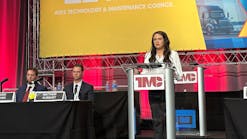 Caitlin Dillion, senior manager of maintenance at Mississippi-based Jones Logistics, details how her fleet has endured ongoing equipment challenges during TMC&apos;s 2023 annual meeting.
