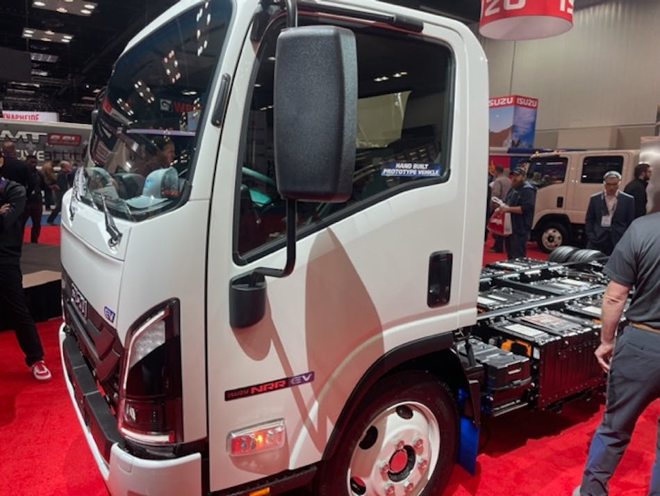 Isuzu Unveils First Electric Truck Fleetowner 0312