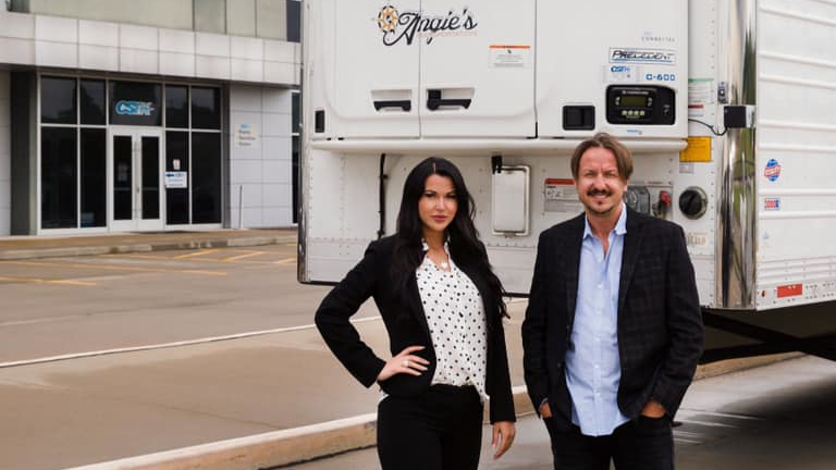 Angie Twardawa, Angie's owner, co-founder and CEO, at left, and her brother, Rafael Twardawa, co-founder and COO.