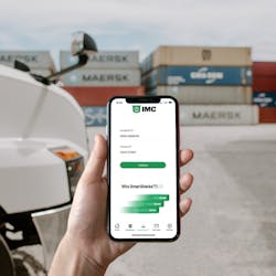 With IMC’s proprietary app SmartStacks, containers of multiple shippers are placed into the same peel pile and drivers instantly see the container’s destination. With IMC’s proprietary app SmartStacks, containers of multiple shippers are placed into the same peel pile and drivers instantly see the container’s destination.