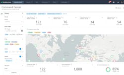 Overhaul's Command Center is a tool customers can use to track their shipments. Overhaul's Command Center is a tool customers can use to track their shipments.