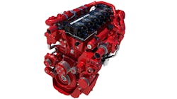 Cummins X15N, which is powered by natural gas, is part of its fuel-agnostic X Series engine platform. The 15-liter X Series utilizes a common base engine with cylinder heads and fuel systems specifically tailored for the X15N to use biogas with up to 90 percent carbon reduction.