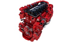 Cummins X15N, which is powered by natural gas, is part of its fuel-agnostic X Series engine platform. The 15-liter X Series utilizes a common base engine with cylinder heads and fuel systems specifically tailored for the X15N to use biogas with up to 90 percent carbon reduction. Cummins X15N, which is powered by natural gas, is part of its fuel-agnostic X Series engine platform. The 15-liter X Series utilizes a common base engine with cylinder heads and fuel systems specifically tailored for the X15N to use biogas with up to 90 percent carbon reduction.