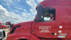 George Tacu appreciated the safety benefits of Roadcheck. He noted that much of the equipment he sees, especially in ports such as Baltimore and Houston, is old, so he views increased scrutiny as a good thing.