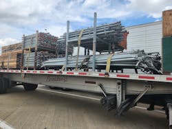 A penalty strap is affixed in the middle of this bottom section of rods after an inspector measured them to be 12 ft. long. Two straps must be used for rods up to 10 ft., then an additional strap must be applied to each fraction up to 10 ft. thereafter. A penalty strap is affixed in the middle of this bottom section of rods after an inspector measured them to be 12 ft. long. Two straps must be used for rods up to 10 ft., then an additional strap must be applied to each fraction up to 10 ft. thereafter.