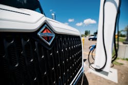 Charging Navistar's International eMV Series. Charging Navistar's International eMV Series.