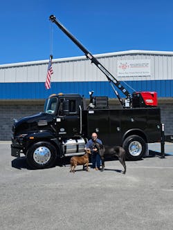 The Mack MD owned by Solid Waste Applied Technologies, a Mack Trucks Calendar Contest winner. The Mack MD owned by Solid Waste Applied Technologies, a Mack Trucks Calendar Contest winner.