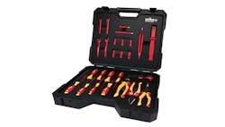 This 26-piece insulated EV toolkit with individually tested, 1,000-vote AC rated screwdrivers, sockets, ratchets, extension bars, wrenches, pliers, cutters, cable stripping knife, and tweezers is an example that EV technicians will need to be safe and effective. This 26-piece insulated EV toolkit with individually tested, 1,000-vote AC rated screwdrivers, sockets, ratchets, extension bars, wrenches, pliers, cutters, cable stripping knife, and tweezers is an example that EV technicians will need to be safe and effective.