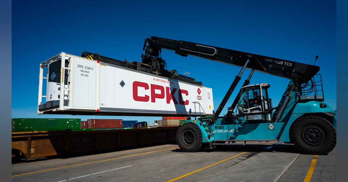 CPKC adds 1,000 refrigerated containers to intermodal network | FleetOwner
