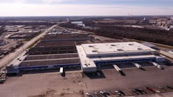 The MWCold Indianapolis warehouse is a 390,000-sq.-ft., multi-modal facility with 33,000 pallet positions and 46 dock doors. The MWCold Indianapolis warehouse is a 390,000-sq.-ft., multi-modal facility with 33,000 pallet positions and 46 dock doors.