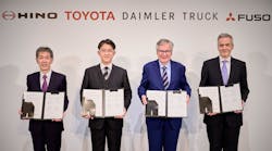 Toyota Hino Daimler Fuso Merger