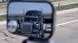 Truck rear view automatic emergency braking systems