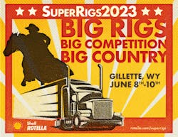 2023 Shell Rotella Super Rigs Logo 2023 Shell Rotella Super Rigs Logo
