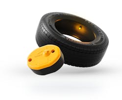 ContiConnect Gen 2 sensors provide true casing temperatures, allowing preventative actions that prolong tire life. The sensor is mounted to the inner liner of the tire and is brand agnostic. Available from the factory in new tires, the sensor lasts approximately four years to minimize service disruptions.