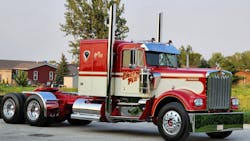 Cherry Pie, a 1973 Kenworth W925 owned and operated by , entered Howes Product's hall of fame alongside owner-operator Kate Whiting. Cherry Pie, a 1973 Kenworth W925 owned and operated by , entered Howes Product's hall of fame alongside owner-operator Kate Whiting.