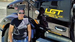 Liana Castro, a driver trainer at cryogenics carrier LGT Transport, is the Women in Trucking Association's Member of the Month for July 2023. Liana Castro, a driver trainer at cryogenics carrier LGT Transport, is the Women in Trucking Association's Member of the Month for July 2023.