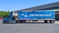 ConMet Penske Zer Emissions Refrigerated Trailer