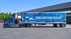 ConMet Penske Zer Emissions Refrigerated Trailer