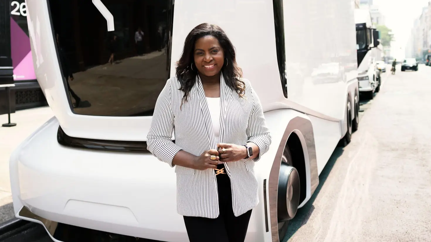 Corinne Aaron, Einride's new CMO