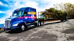 Last year's Capitol Christmas tree, hauled by Hardy Brother Trucking. Last year's Capitol Christmas tree, hauled by Hardy Brother Trucking.