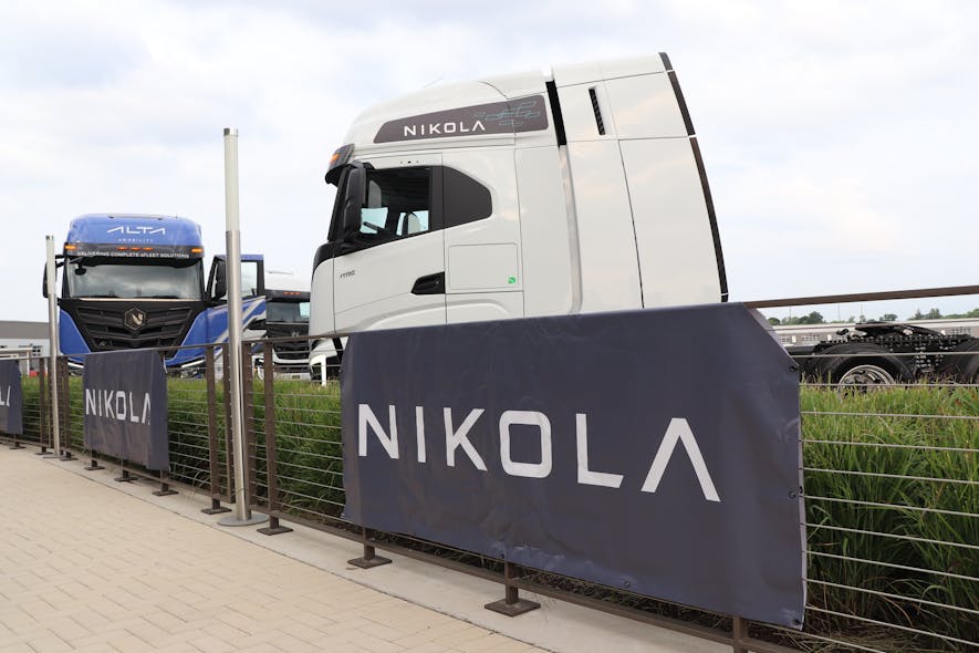 Nikola and Alta eMobility hosted a ride-and-drive vent of the Tre BEV and FCEV on Aug. 2.