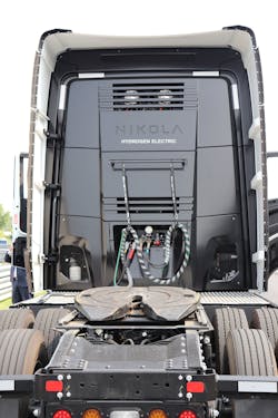 The Nikola Tre FCEV went into series production July 31. The Nikola Tre FCEV went into series production July 31.