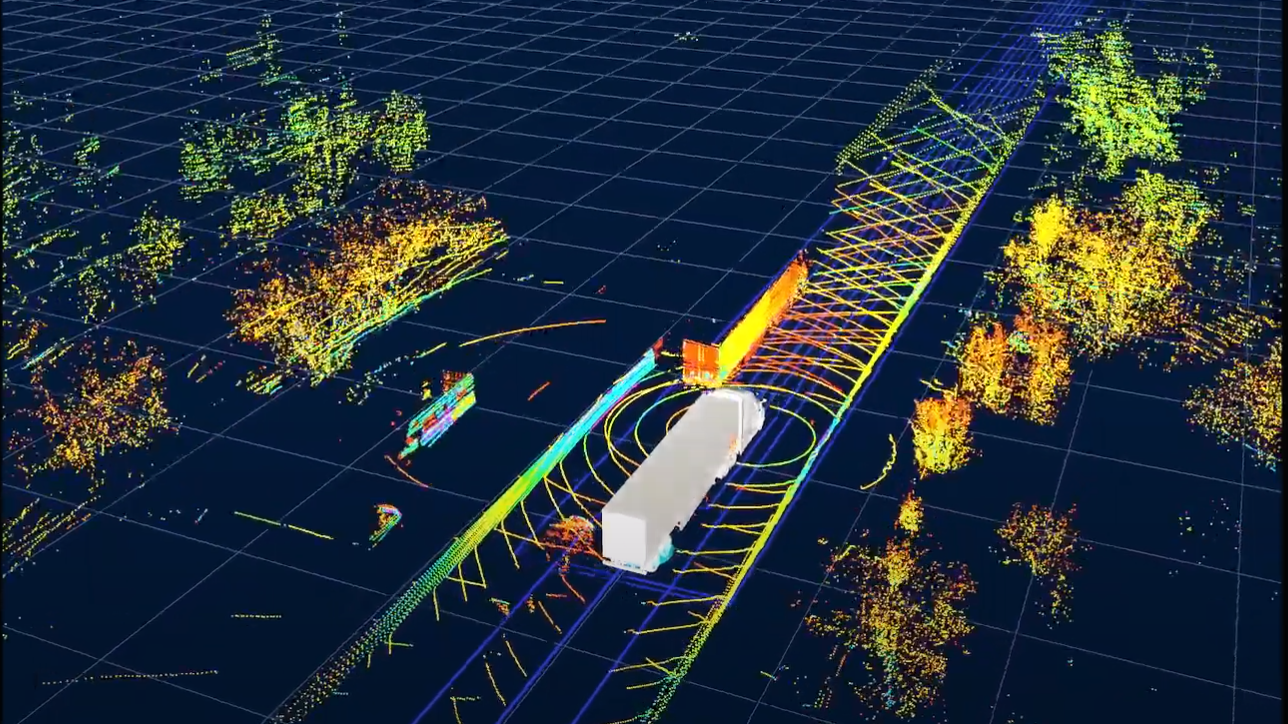 Torc Autonomous Truck Lidar View 65144e3edf45d