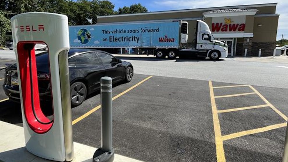 Wawa reaches 150 stores offering EV charging FleetOwner