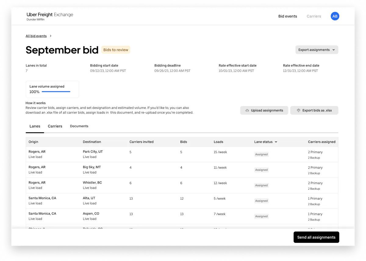 Uber Freight unveils new freight bid software, generative AI | FleetOwner