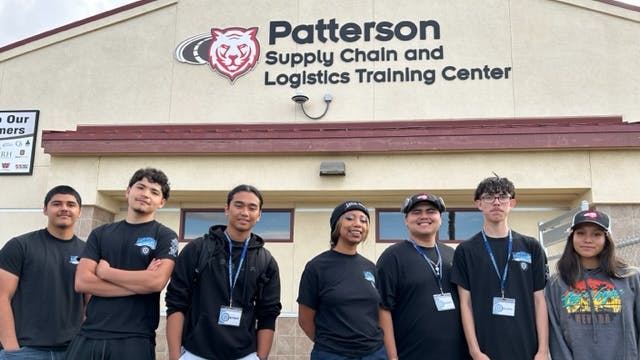 The Next Generation in Trucking Foundation describes the CDL program at Patterson High school its &apos;flagship&apos; program.