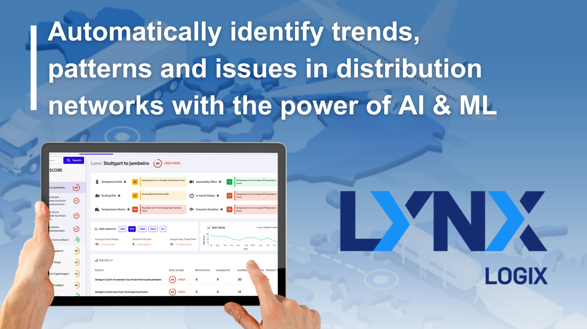 Carrier enhances supply chain visibility with Lynx Logix SaaS platform