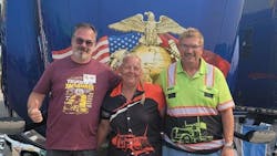 The TB Trucking team. The TB Trucking team.