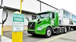 Volvo Vnr Electric Charging At Manhattan Beer