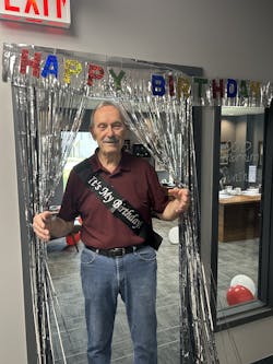 Richard Durst celebrates his 75th birthday. Richard Durst celebrates his 75th birthday.