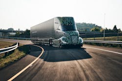 The SuperTruck 2 program, a public-private partnership with the U.S. Department of Energy, tasked Volvo Trucks and other OEMs with achieving 100% freight efficiency improvement. Volvo Trucks North America reported exceeded expectations, achieving 134% increase in freight efficiency. The SuperTruck 2 program, a public-private partnership with the U.S. Department of Energy, tasked Volvo Trucks and other OEMs with achieving 100% freight efficiency improvement. Volvo Trucks North America reported exceeded expectations, achieving 134% increase in freight efficiency.