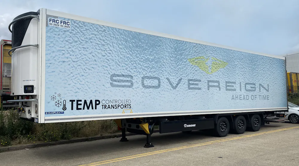 Sovereign Speed Sovereign Speed enters cool sector with Krone | FleetOwner