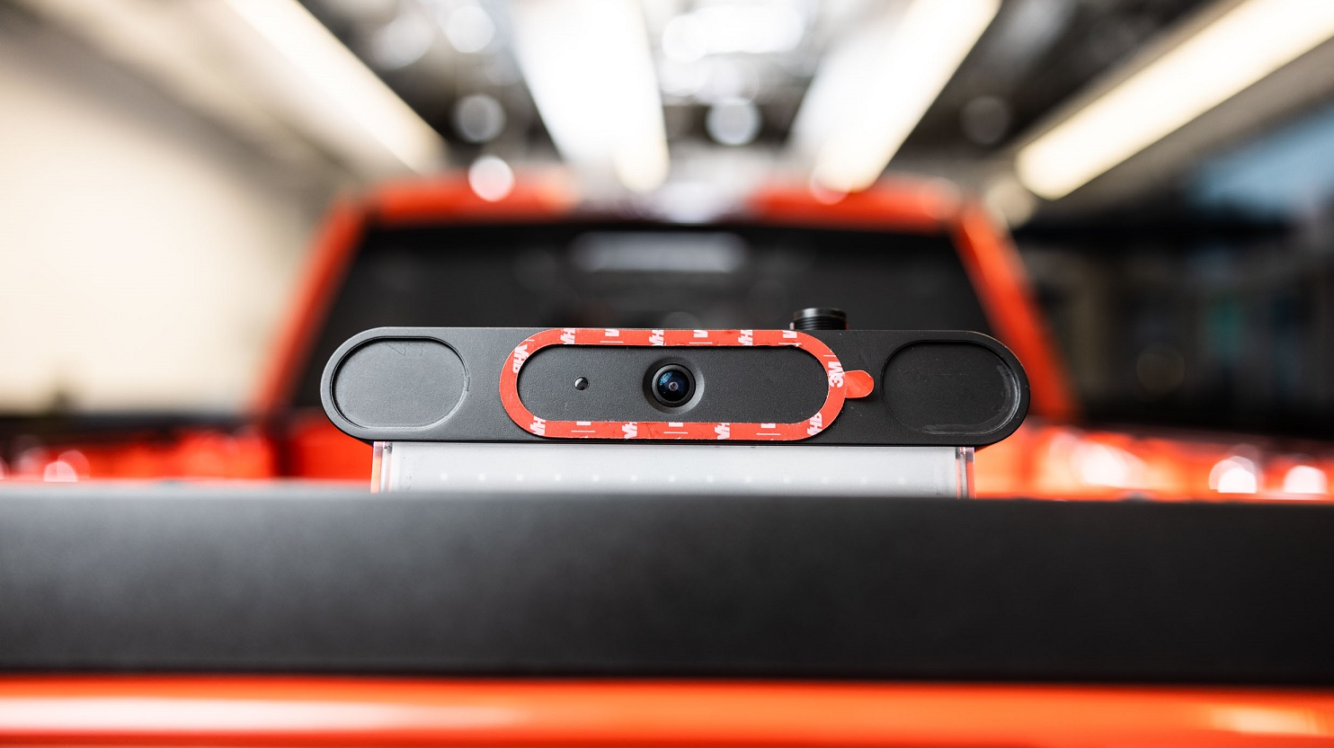 Canopy Pickup Cam helps protect tools and equipment in the pickup bed.