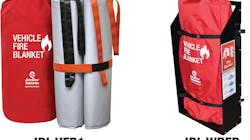 JDI’s vehicle fire blanket suppresses vehicle fires and prevents them from spreading. JDI’s vehicle fire blanket suppresses vehicle fires and prevents them from spreading.