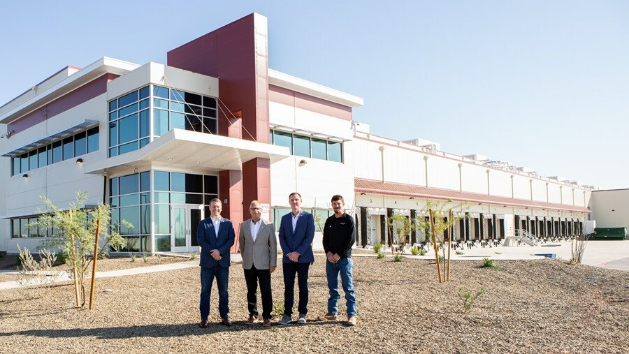 From left to right are Logan Stuller, Rob Adams, Josh Koester, and Sean Ladow.