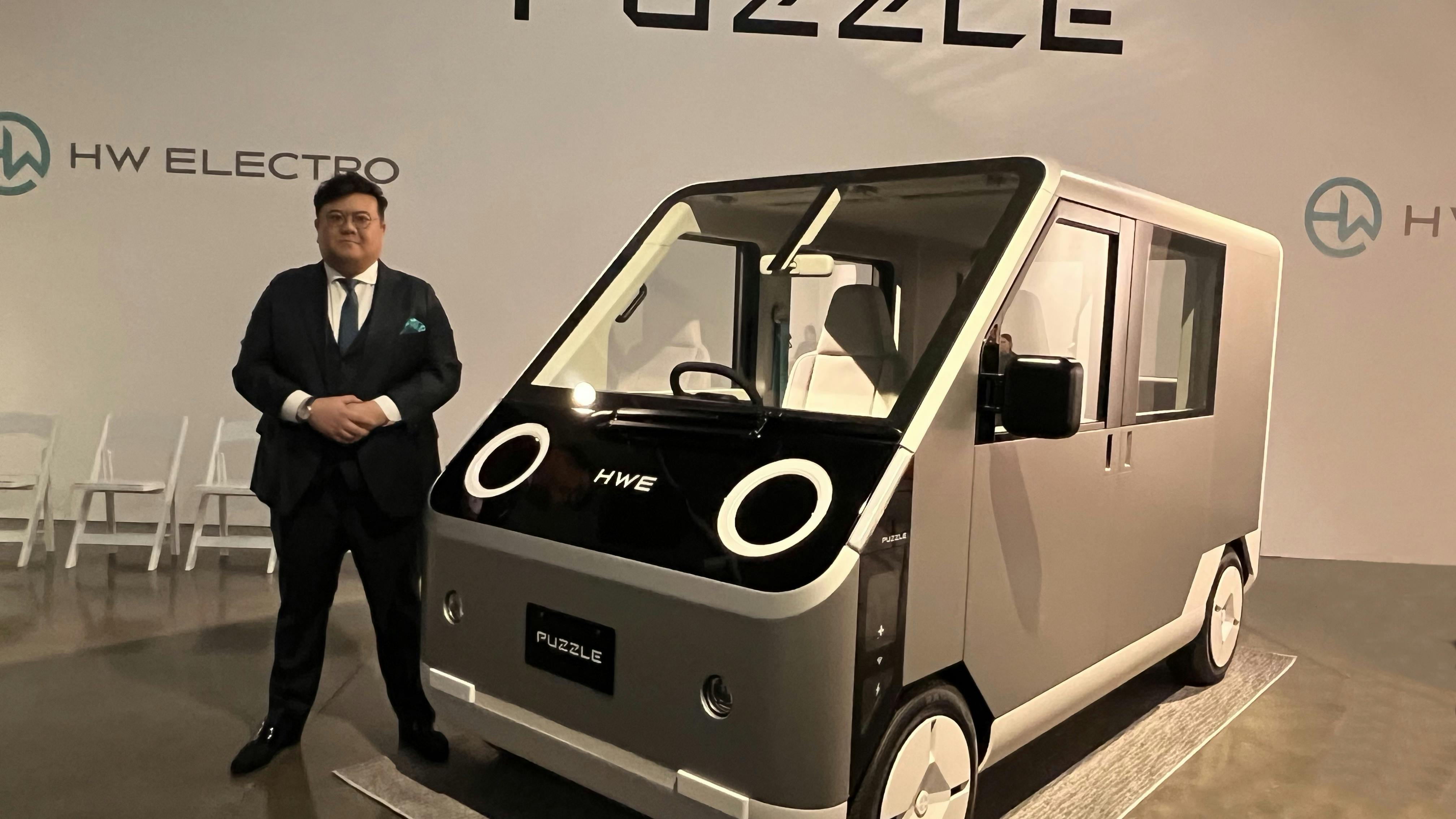 Japanese-based HW Electro unveils electric cargo van for North