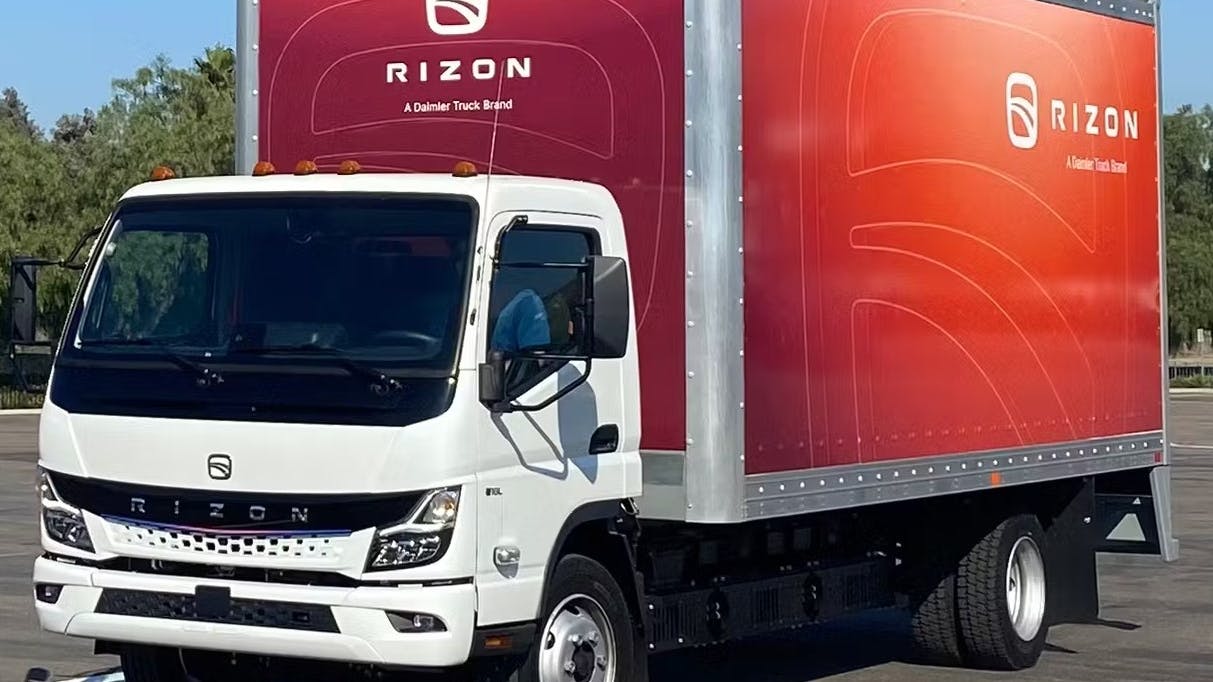 The medium-duty electric Rizon Truck