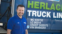 Tom Herlache, owner and president of Herlache Truck Lines. Tom Herlache, owner and president of Herlache Truck Lines.