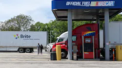 Pennsylvania Turnpike truck refueling