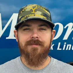 Christopher Blount is a driver with Melton Truck Lines. Christopher Blount is a driver with Melton Truck Lines.