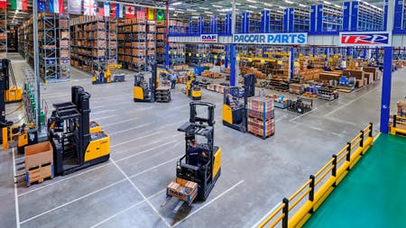 Paccar Parts warehouse