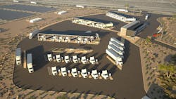 Greenlane plans to build charging sites and hydrogen fueling stations on critical freight routes along the West Coast, East Coast, and Texas to meet anticipated fleet demands. Greenlane plans to build charging sites and hydrogen fueling stations on critical freight routes along the West Coast, East Coast, and Texas to meet anticipated fleet demands.