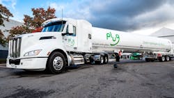 Plug Power green hydrogen truck Plug Power green hydrogen truck